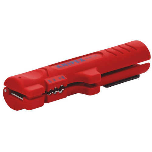 KNIPEX 38352 16 64 125 SB Stripping Tool for Flat and Round Cable, 125mm