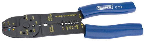 Draper 13657 4 Way Crimping Tool, 215mm