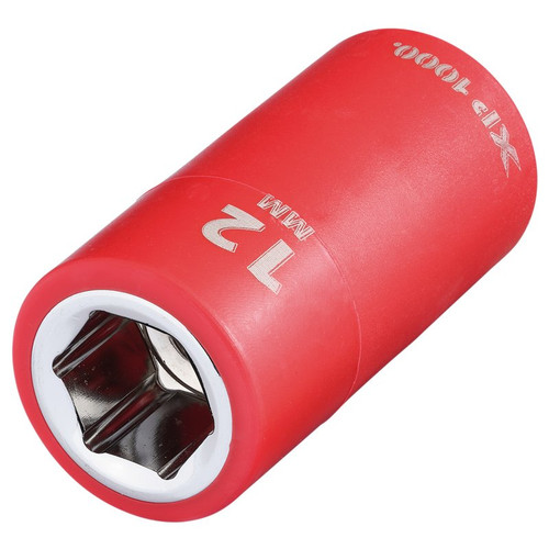 XP1000 17638 VDE Socket, 3/8" Sq. Dr., 12mm