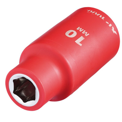 XP1000 17720 VDE Socket, 1/2" Sq. Dr., 10mm