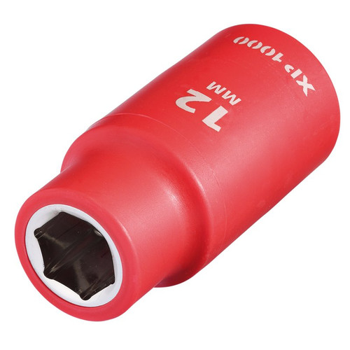 XP1000 17753 VDE Socket, 1/2" Sq. Dr., 12mm