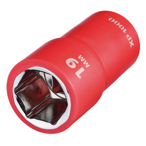 XP1000 17982 VDE Socket, 1/2" Sq. Dr., 19mm