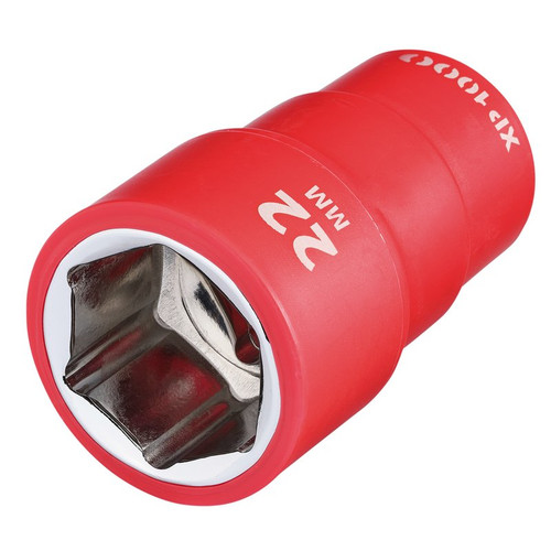 XP1000 18041 VDE Socket, 1/2" Sq. Dr., 22mm