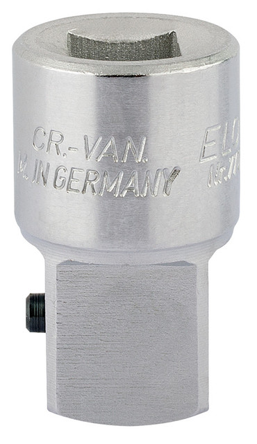 Elora 770-L11 Socket Converter, 1/2"(F) x 3/4"(M)