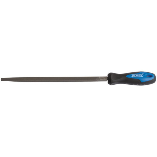 Draper 00014 Soft Grip Engineers Square File and Handle, 250mm