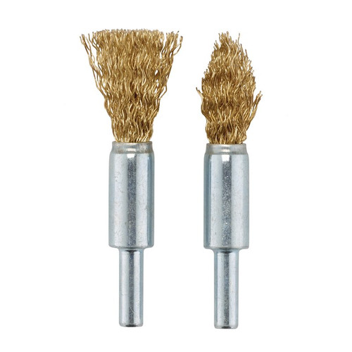 Draper 41439 Brassed Steel Crimped Decarb Brush Set (2 Piece)