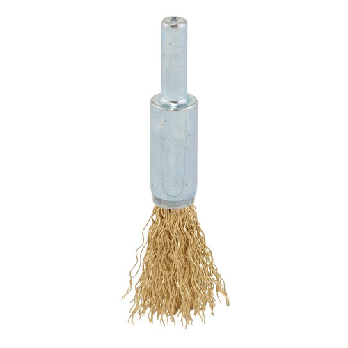 Draper 41437 Brassed Steel Crimped Decarb Brush, 13mm