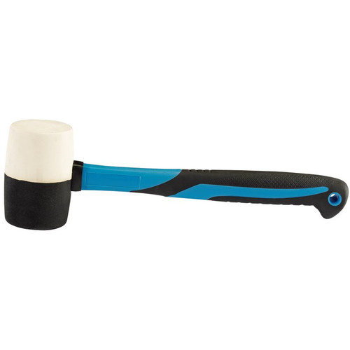 Draper Expert 53021 Rubber Head Mallet with Fibreglass Shaft, 450g/16oz