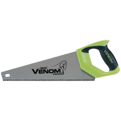 Draper Venom 82198 First Fix Double Ground Tool Box Saw, 350mm, 7tpi/8ppi