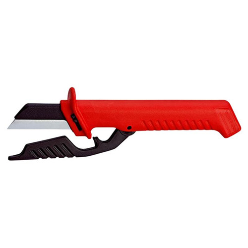 KNIPEX 31885 98 56 Cable Knife with Replaceable Blade, 190mm
