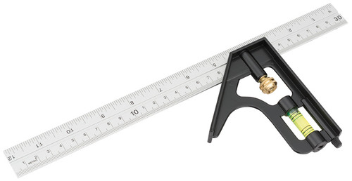 Draper 34703 Metric and Imperial Combination Square, 300mm
