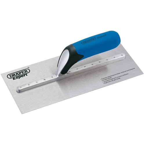 Draper Expert 81222 Soft Grip Plastering Trowel, 120 x 280mm