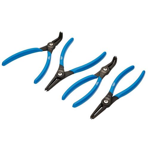Draper Expert 09063 Internal and External Circlip Pliers Set (4 Piece)