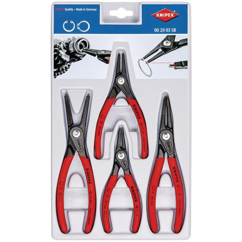 KNIPEX 89703 00 20 03 SB Precision Circlip Pliers Set