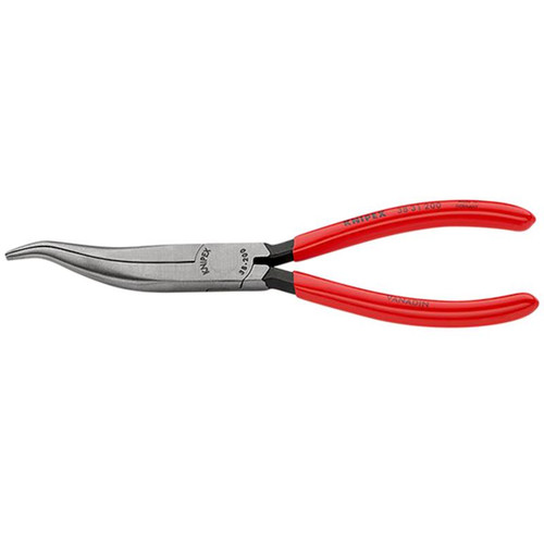 KNIPEX 76812 38 31 200 Mechanics' Bent Nose Pliers, 200mm