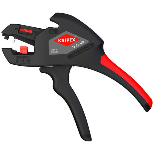 KNIPEX 43803 12 62 180 Automatic Insulation Stripper, 180mm