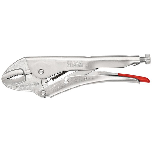 KNIPEX 54217 41 04 250 Curved Jaw Self Grip Pliers, 250mm