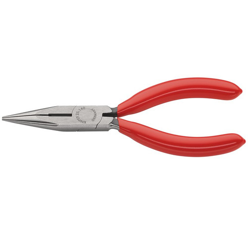 KNIPEX 55407 25 01 140 SB Snipe Nose Side Cutting Pliers, 140mm