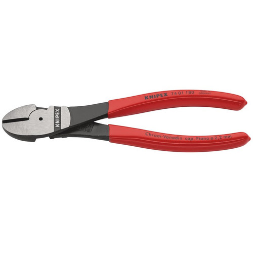 KNIPEX 83888 74 01 180 SBE High Leverage Diagonal Cutter, 180mm