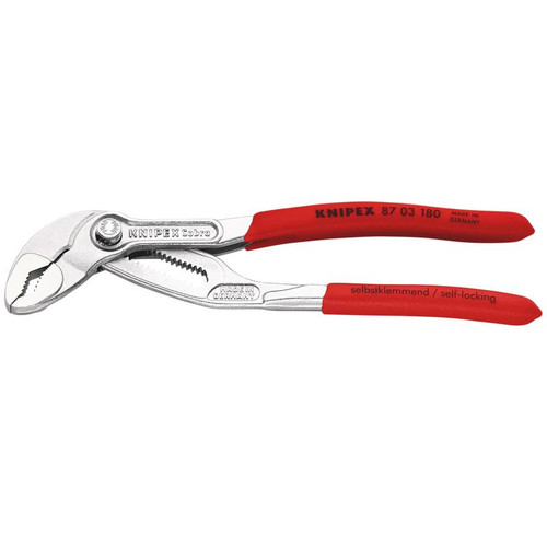 KNIPEX 77903 87 03 180 Cobra® High-Tech Water Pump Pliers, 180mm