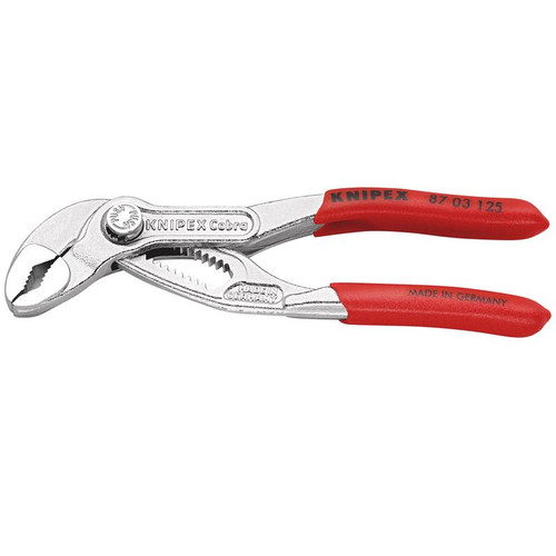 KNIPEX 06080 87 03 125 Cobra® High-Tech Water Pump Pliers, 125mm