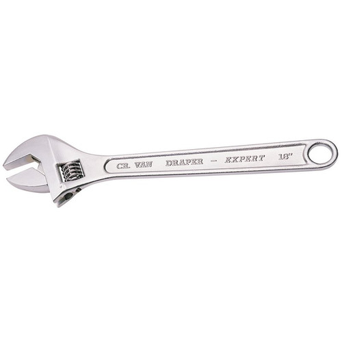 Draper Expert 71544 Crescent-Type Adjustable Wrench, 450mm, 52mm