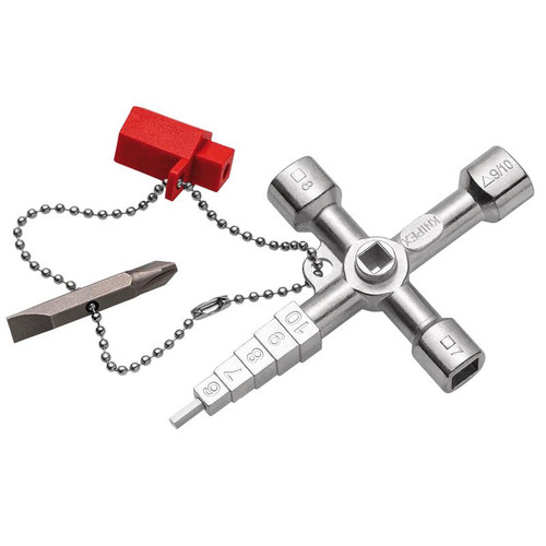 KNIPEX 45227 00 11 04 Profi-Key For All Standard Shut-off Systems, 89mm