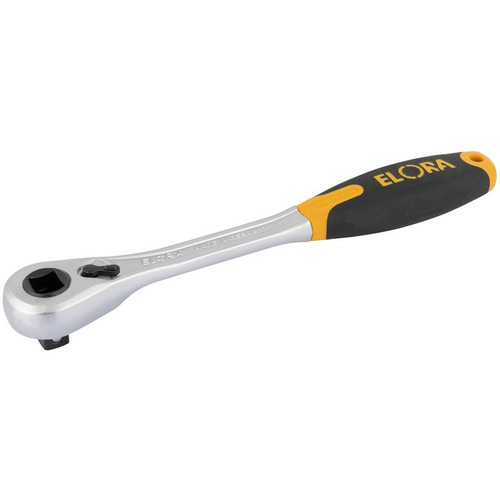 Elora 770-L1D Soft Grip Reversible Ratchet, 1/2" Sq. Dr.