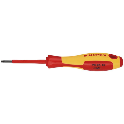 KNIPEX 34658 98 26 10 VDE Insulated Torx® Screwdriver, TX10 x 60mm