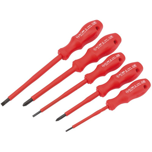Elora 13668 VDE Approved Screwdriver Set (5 Piece)