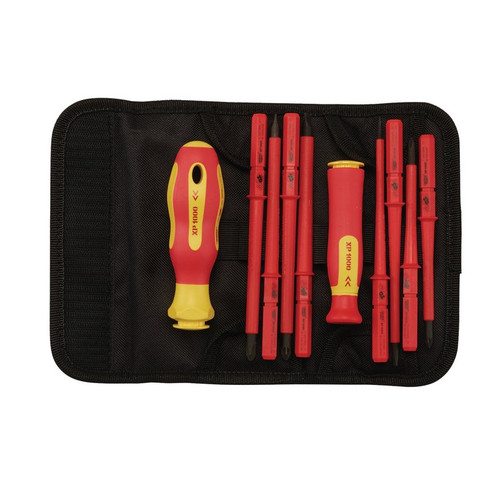XP1000 05721 VDE Interchangeable Blade Screwdriver Set (10 Piece)