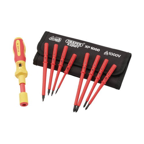 XP1000 65372 VDE Interchangeable Torque Screwdriver Set (9 Piece)
