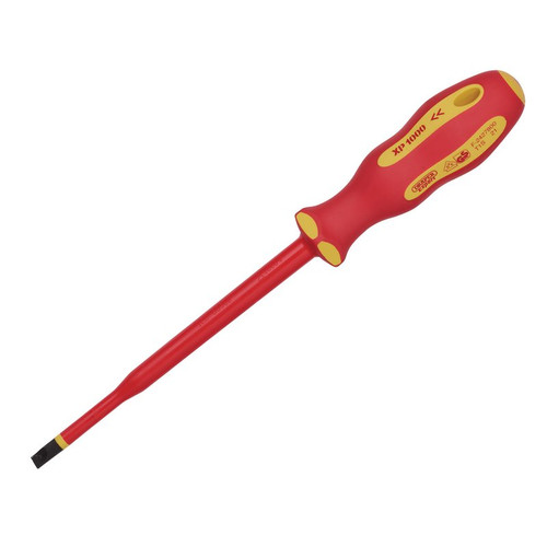 XP1000 02162 VDE Slimline Plain Slot Screwdriver, 6.5 x 150mm