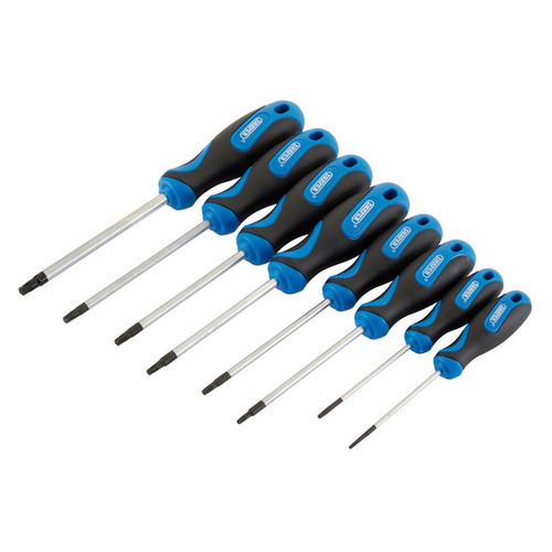 Draper 34251 TX-STAR® and Draper TX-STAR® Security Soft Grip Screwdriver Set (8 Piece)
