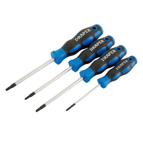 Draper 36851 TX-STAR® Soft Grip Screwdriver Set (4 Piece)