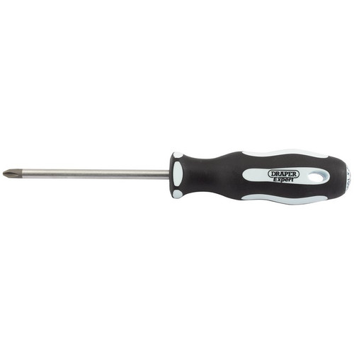 Draper Expert 34992 Cross Slot Soft Grip Screwdriver, No.2 x 100mm