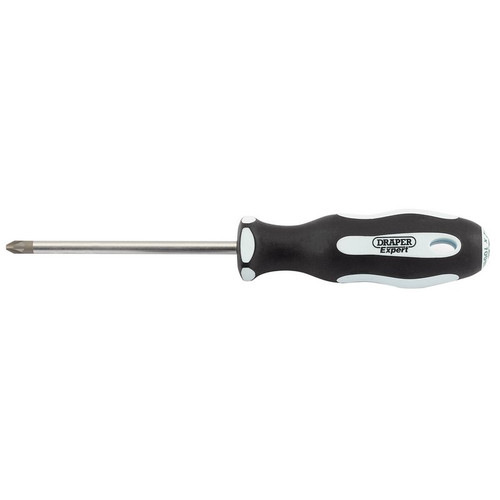 Draper Expert 34999 PZ TYPE Soft Grip Screwdriver, No.2 x 100mm