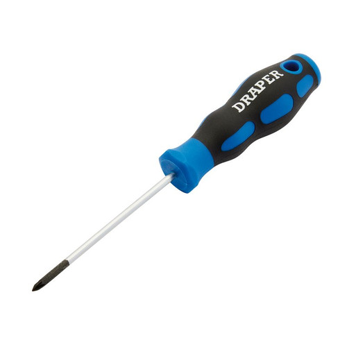 Draper 48925 Soft Grip PZ TYPE Screwdriver, No.0 x 75mm