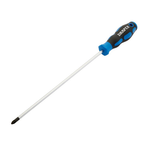 Draper 48930 Soft Grip PZ TYPE Screwdriver, No.2 x 250mm