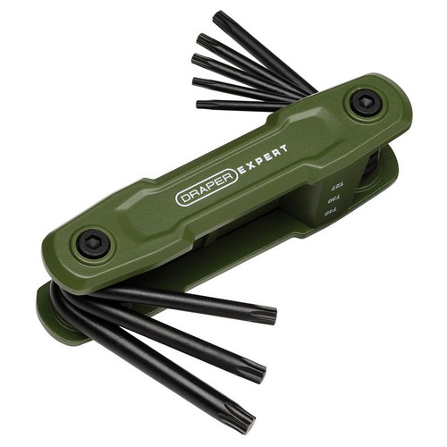 Expert 31111 Draper Expert TX-STAR® Folding Key Set (8 Piece)