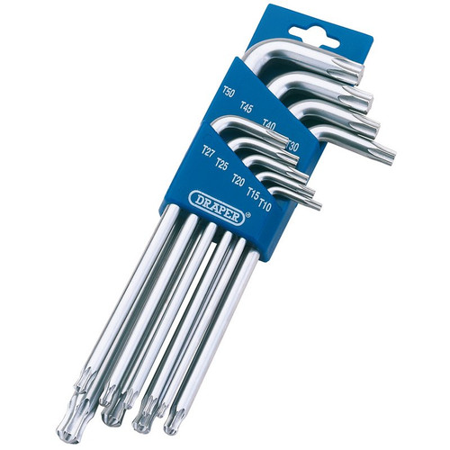 Draper 73035 TX-STAR® 1/2 Ball End Key Set (9 Piece)