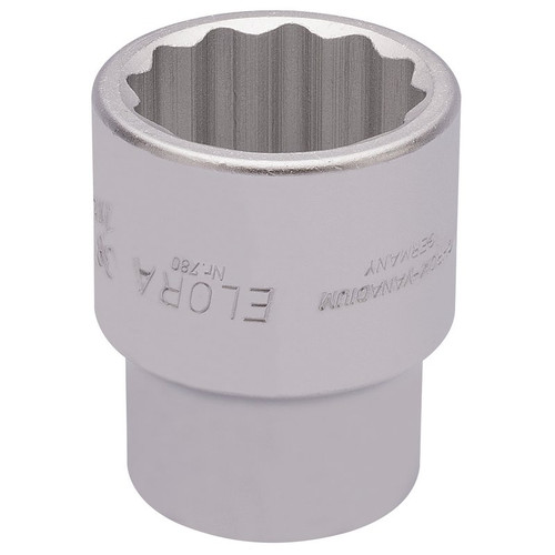 Elora 53053 Bi-Hexagon Socket, 1" Sq. Dr., 1.1/2"