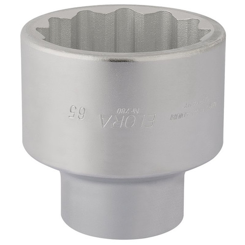 Elora 780-65 Bi-Hexagon Socket, 1" Sq. Dr., 65mm