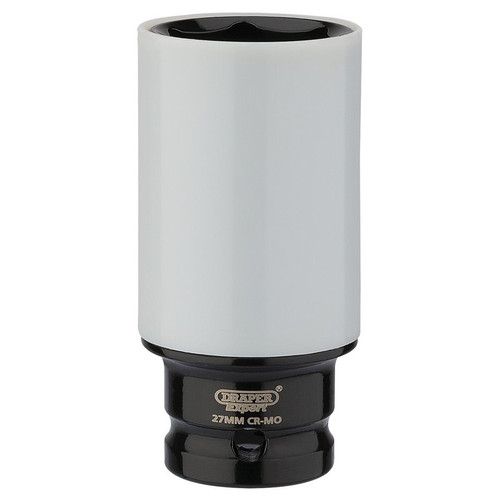 Draper Expert 83061 HI-TORQ® Wheel Nut Socket for Alloy Wheels, 1/2" Sq. Dr. (27mm)
