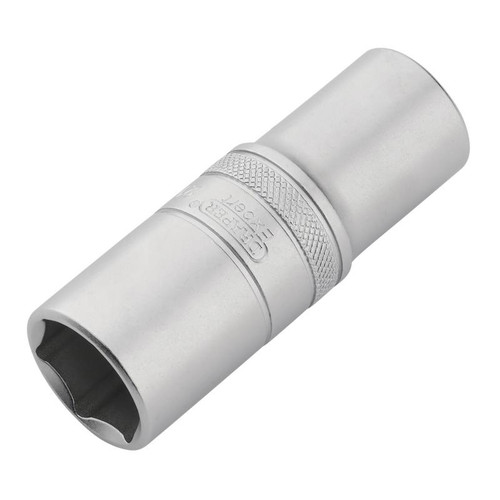 Draper Expert 22442 Metric Deep Socket, 1/2" Sq. Dr., Micro Satin Chrome, 21mm