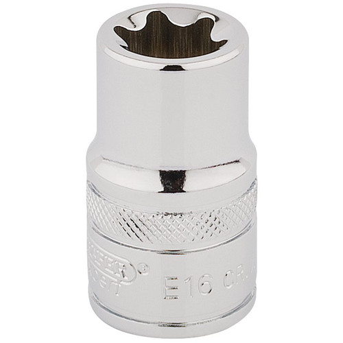 Draper Expert 34327 TX-STAR® Socket, 1/2" Sq. Dr., E16