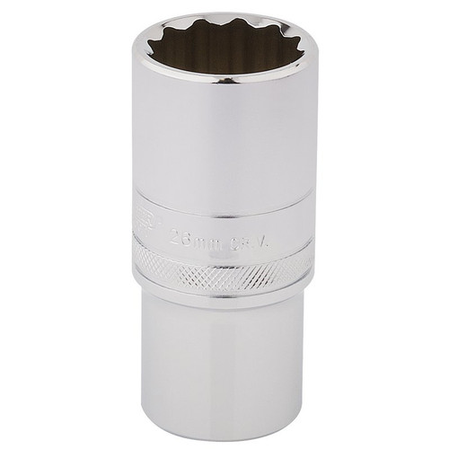 Draper Expert 33838 HI-TORQ® 12 Point Deep Socket, 1/2" Sq. Dr., 26mm