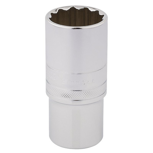 Draper Expert 33841 HI-TORQ® 12 Point Deep Socket, 1/2" Sq. Dr., 27mm