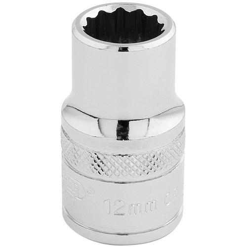 Draper Expert 33097 HI-TORQ® 12 Point Socket, 1/2" Sq. Dr., 12mm