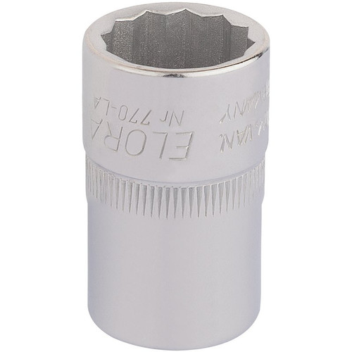 Elora 24400 Bi-Hexagon Socket, 1/2" Sq. Dr., 11/16"